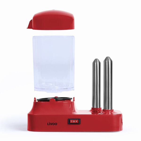 Livoo Hotdog-Ger&auml;t 340 W Rot