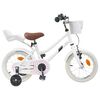 vidaXL Kinderfahrrad 16 Zoll f&uuml;r 4-6 Jahre alt Wei&szlig;