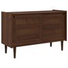 vidaXL Sideboard BILBAO Dunkelkaramell 114 x 45 x 75 cm