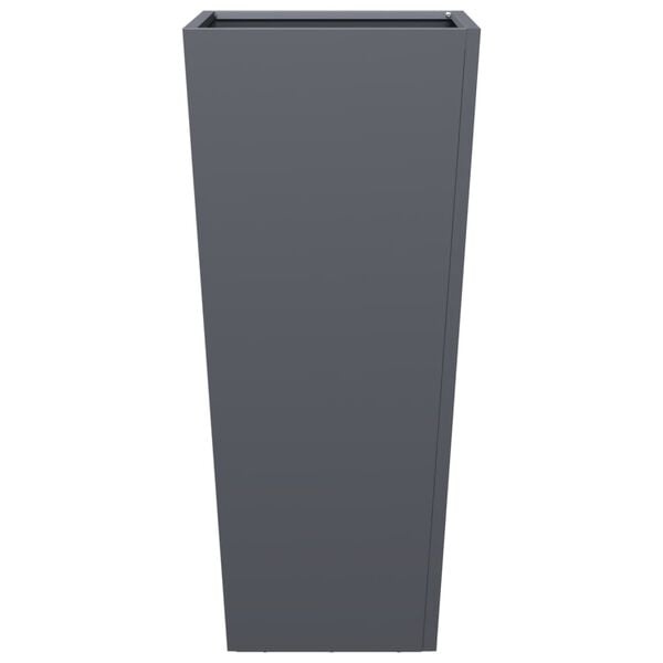 vidaXL Pflanzk&uuml;bel Anthrazit 35x35x75 cm Stahl