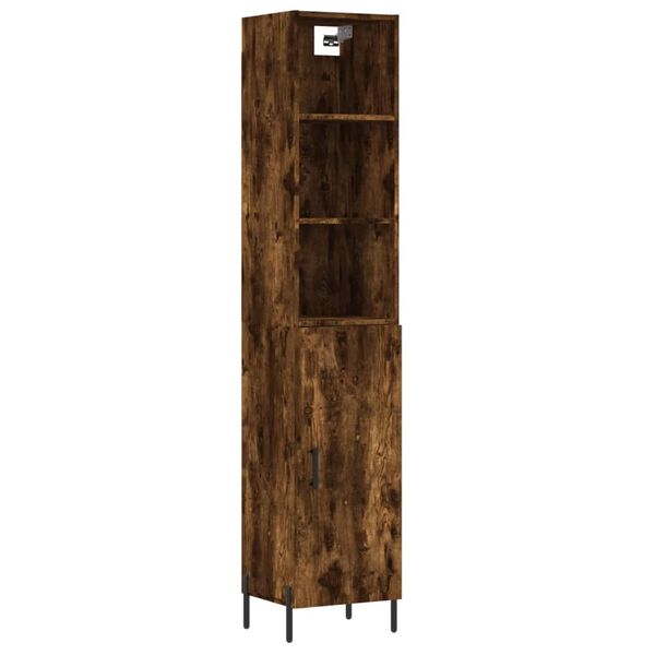vidaXL Highboard R&auml;uchereiche 34,5x34x180 cm Holzwerkstoff