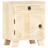 vidaXL Nachttisch 40 x 30 x 50 cm Massivholz Mango