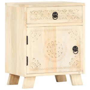 vidaXL Nachttisch 40 x 30 x 50 cm Massivholz Mango
