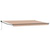 vidaXL Markise Mehrfarbig 500 x 300 x 165 cm Polyester und Metall