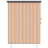 vidaXL Rollo Gelb und Blau 200 x 250 cm Stoff und Aluminium