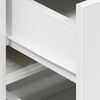 vidaXL Sideboard mit Schubladen Wei&szlig; 120 x 36 x 69 cm Holzwerkstoff