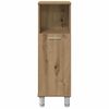vidaXL Badschrank Artisan-Eiche 30x30x95 cm Holzwerkstoff