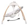 Bo Jungle Babywippe Dolphy Natur und Wei&szlig;