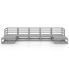 vidaXL 7-tlg. Garten-Lounge-Set Massivholz Kiefer