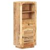 vidaXL Highboard 45x32x110 cm Raues Mangoholz
