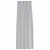 vidaXL Voile-Vorhang 2 pcs Dunkelgrau 260 x 140 cm Polyester