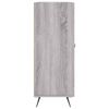 vidaXL Sideboard Grau Sonoma 69,5x34x90 cm Holzwerkstoff
