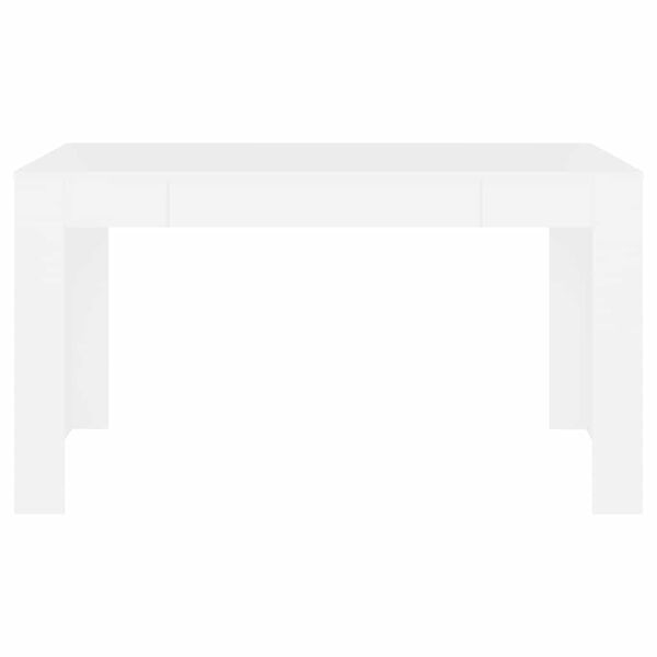 vidaXL Esstisch Weiß 140x74,5x76 cm Holzwerkstoff