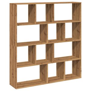 vidaXL B&uuml;cherregal Artisan-Eiche 132x29x141,5 cm Holzwerkstoff