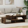 vidaXL Couchtisch Ger&auml;ucherte Eiche 105 x 50 x 32,5 cm Holzwerkstoff