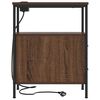 vidaXL Nachttisch Braun Eichen-Optik 30 x 48 x 61 cm Holzwerkstoff
