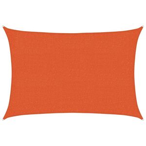vidaXL Sonnensegel 160 g/m&sup2; Orange 2x2,5 m HDPE