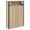 vidaXL Badezimmer-Spiegelschrank Braun 42 x 12 x 60 cm Holzwerkstoff
