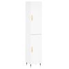 vidaXL Highboard Wei&szlig; 34,5x34x180 cm Holzwerkstoff