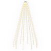 vidaXL Lichterkette f&uuml;r Weihnachtsbaum 210 LEDs Warmes Wei&szlig; 210 cm