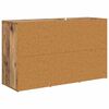 vidaXL mit Schubladen Altholz 100 x 33 x 59,5 cm Holzwerkstoff