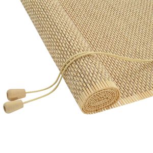 vidaXL Rollo Natur 140 x 160 cm Bambus