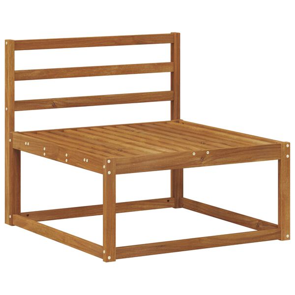 vidaXL Outdoor-Sofagarnitur 6 St&uuml;ck Natur Massivholz Akazie