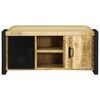 vidaXL Bankschrank Braun 100 x 35 x 50 cm Massivholz Mango