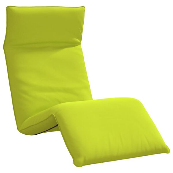 vidaXL Sonnenliege Klappbar Knallgr&uuml;n 175x54x8,5 cm Oxford-Gewebe
