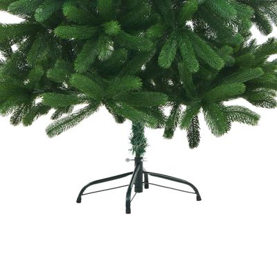 vidaXL Künstlicher Weihnachtsbaum mit Beleuchtung 180 cm Grün