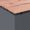vidaXL Gartenbank Anthrazit 60 x 40 x 43 cm