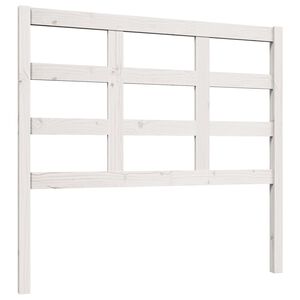 vidaXL Kopfteil Wei&szlig; 105,5x4x100 cm Massivholz Kiefer