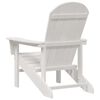 vidaXL Adirondack-Stuhl Wei&szlig; 82 x 74 x 92 cm HDPE