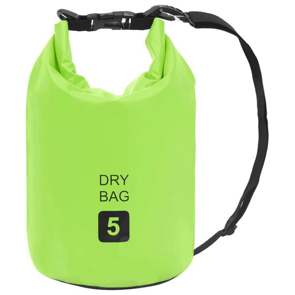 vidaXL Trockensack Grün 5 L PVC