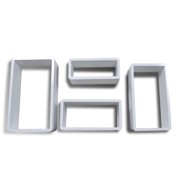 vidaXL 4-tlg. W&uuml;rfelregal-Set