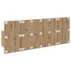 vidaXL Kopfteil mit Schrank 3 pcs Artisan-Eiche Holzwerkstoff