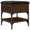 vidaXL Schuhbank Braun Eichen-Optik 42x42x45 cm Holzwerkstoff