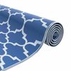 vidaXL Outdoor Teppich ARAKIL Blau 300 x 400 cm PP