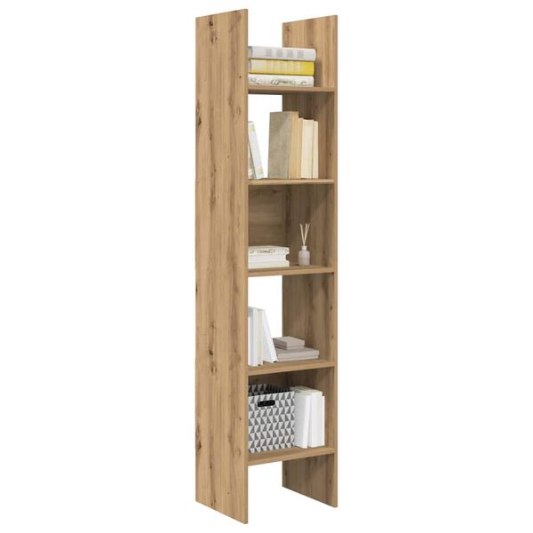 vidaXL B&uuml;cherregal Artisan-Eiche 40 x 35 x 180 cm Holzwerkstoff