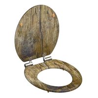 SCHÜTTE Toilettensitz Solid Wood MDF Braun