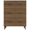 vidaXL Sideboard Braun Eichen-Optik 69,5x34x90 cm Holzwerkstoff
