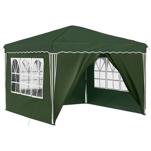 vidaXL Pop-up Partyzelt 288 x 288 x 245 cm Gr&uuml;n Oxford-Stoff