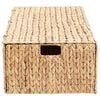 vidaXL Aufbewahrungsbox Natur 75 x 42 x 23 cm Wasserhyazinthe