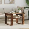 vidaXL Couchtisch mit Speicher Altholz 64 x 54 x 44 cm Holzwerkstoff