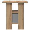 vidaXL Nachttisch 2 pcs Artisan-Eiche 41 x 40 x 45 cm Holzwerkstoff