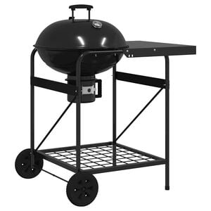 vidaXL Outdoor Grill 91 x 71 x 107 cm Metall Schwarz