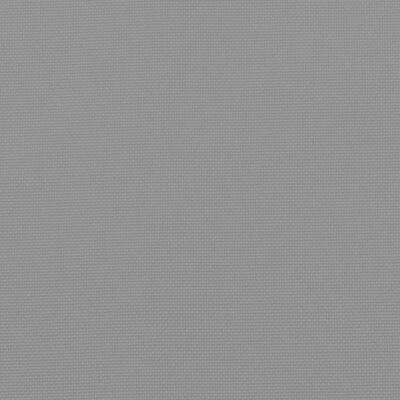 vidaXL Gartenbank-Auflage Grau 200x50x3 cm Oxford-Gewebe