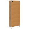 vidaXL Highboard Artisan-Eiche 69,5 x 34 x 180 cm Holzwerkstoff