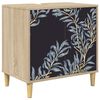 vidaXL Badezimmerschrank DOKKUM Sonoma 60 x 40 x 60 cm Holzwerkstoff
