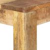 vidaXL Bartisch 112x60x108 cm Raues Mangoholz